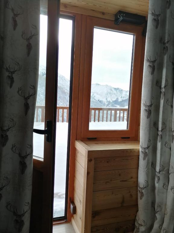 Balkón nebo terasa v ubytování Edelweiss Hotel Champoluc