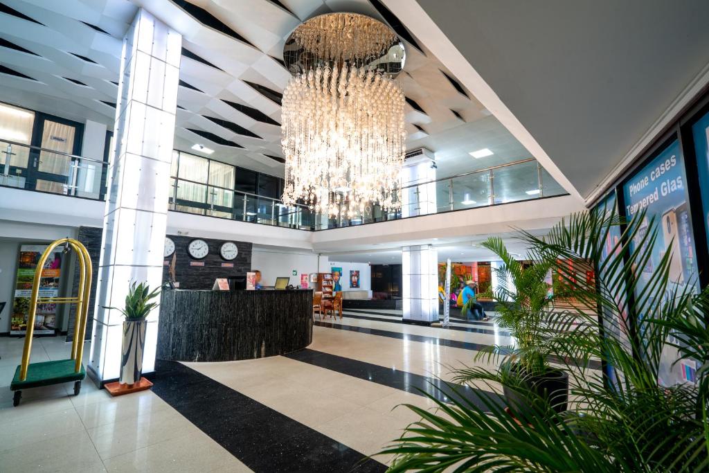 Vstupní hala nebo recepce v ubytování Radisson Hotel Paramaribo