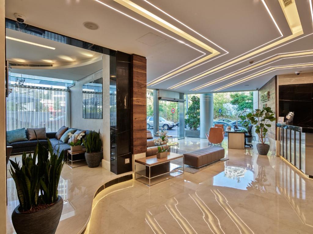 Posezení v ubytování Sodeco Suites