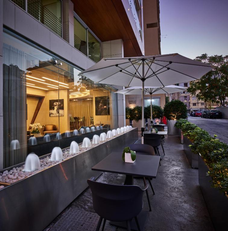 Restaurace v ubytování Sodeco Suites