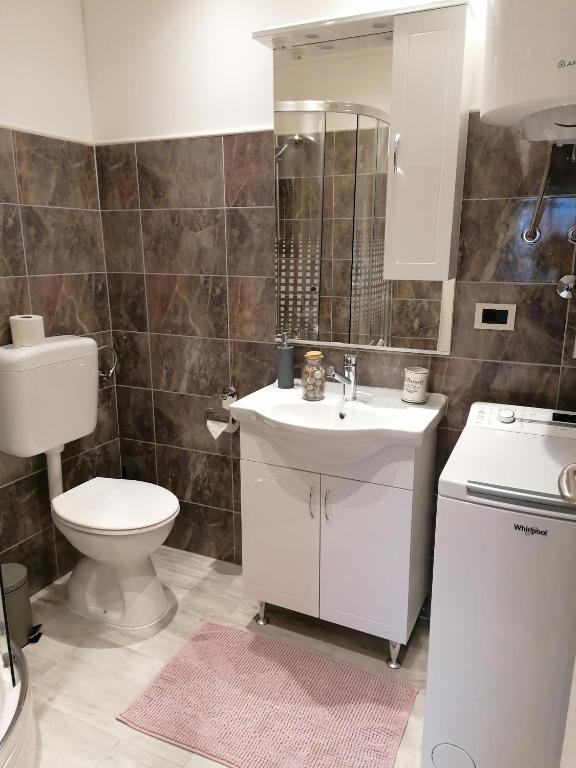 Kúpeľňa v ubytovaní Via Corso