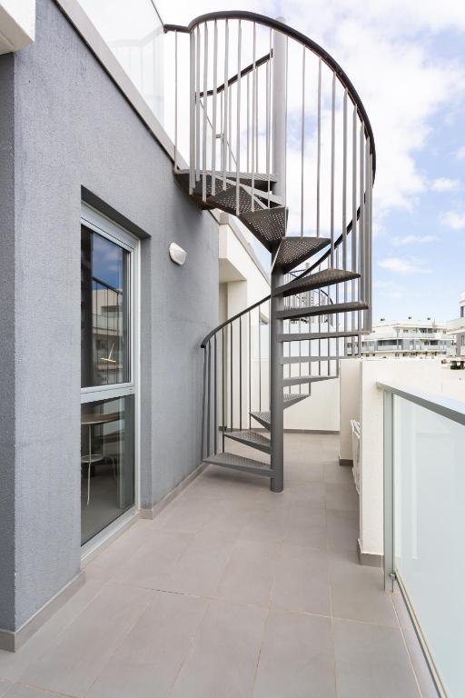 Balkón alebo terasa v ubytovaní Apartamentos Las Terrazas de Sotavento