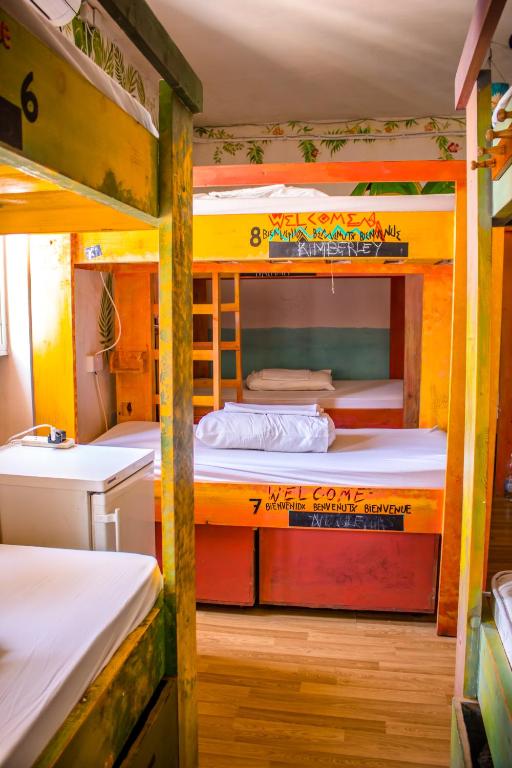 Postel nebo postele na pokoji v ubytování Hostel Malti Budget