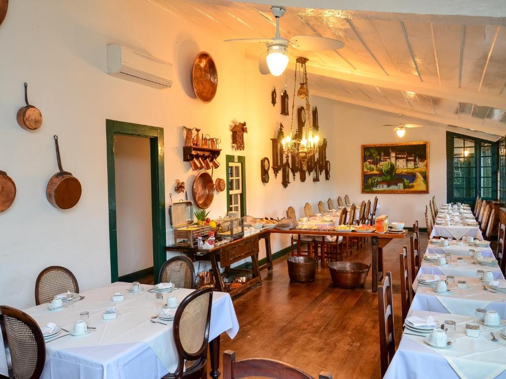 Restaurace v ubytování Pousada da Marquesa