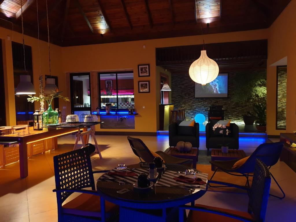 Posezení v ubytování VILLA KIKI Seychelles