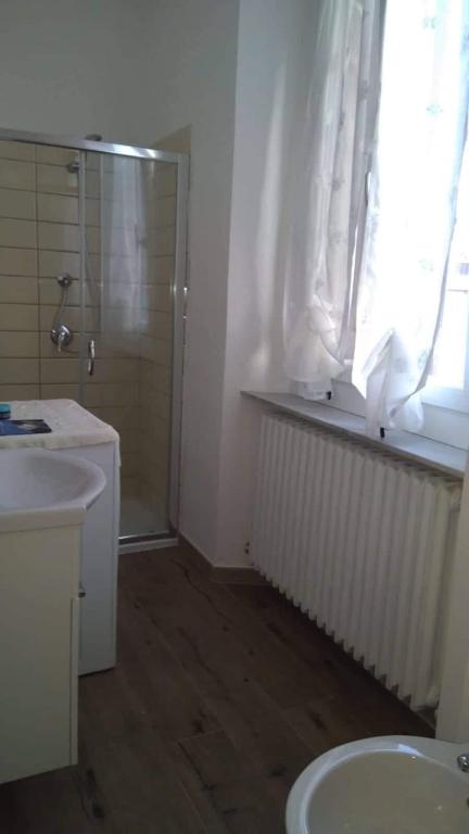 Koupelna v ubytování Casa Viorica