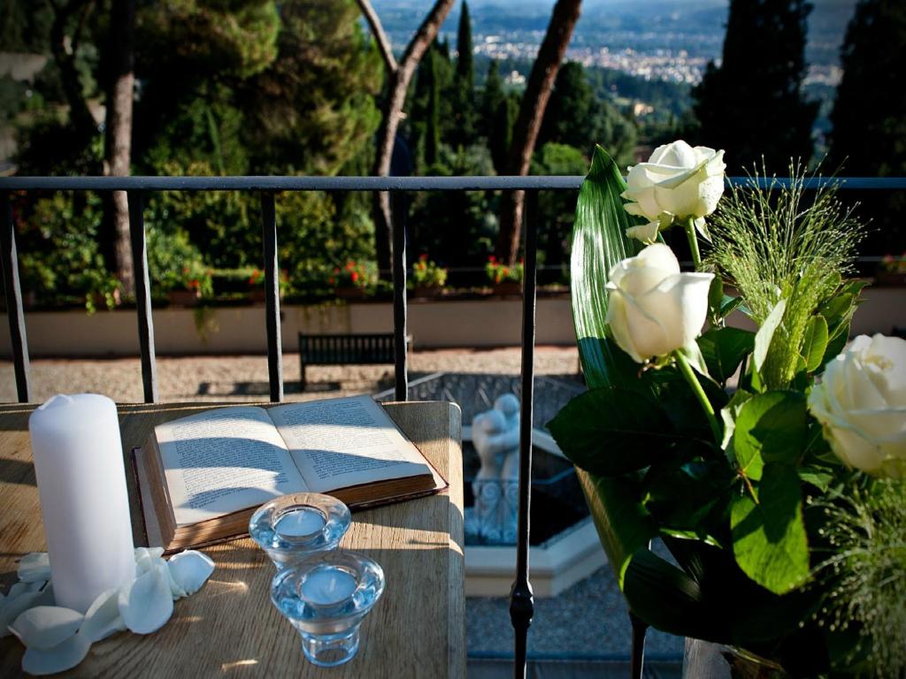 Balkón nebo terasa v ubytování FH55 Hotel Villa Fiesole