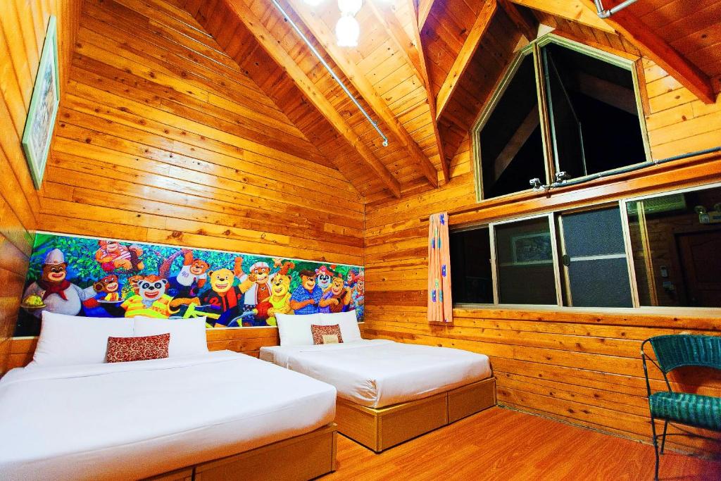 Postel nebo postele na pokoji v ubytování Master Bear Resort