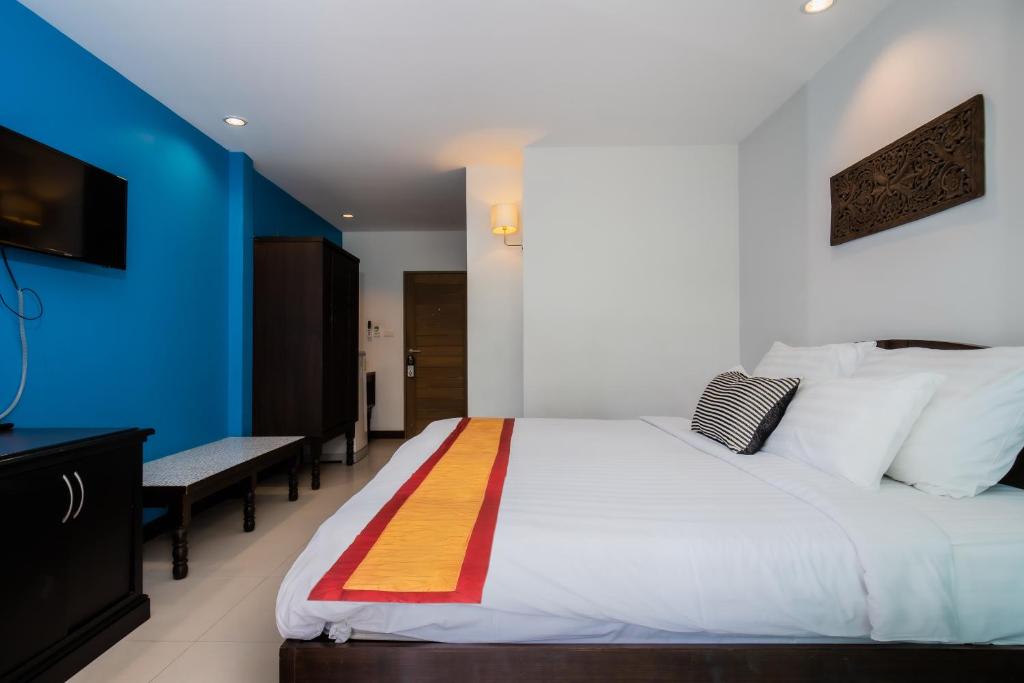 Ein Bett oder Betten in einem Zimmer der Unterkunft Kata Tranquil Villa - SHA Plus