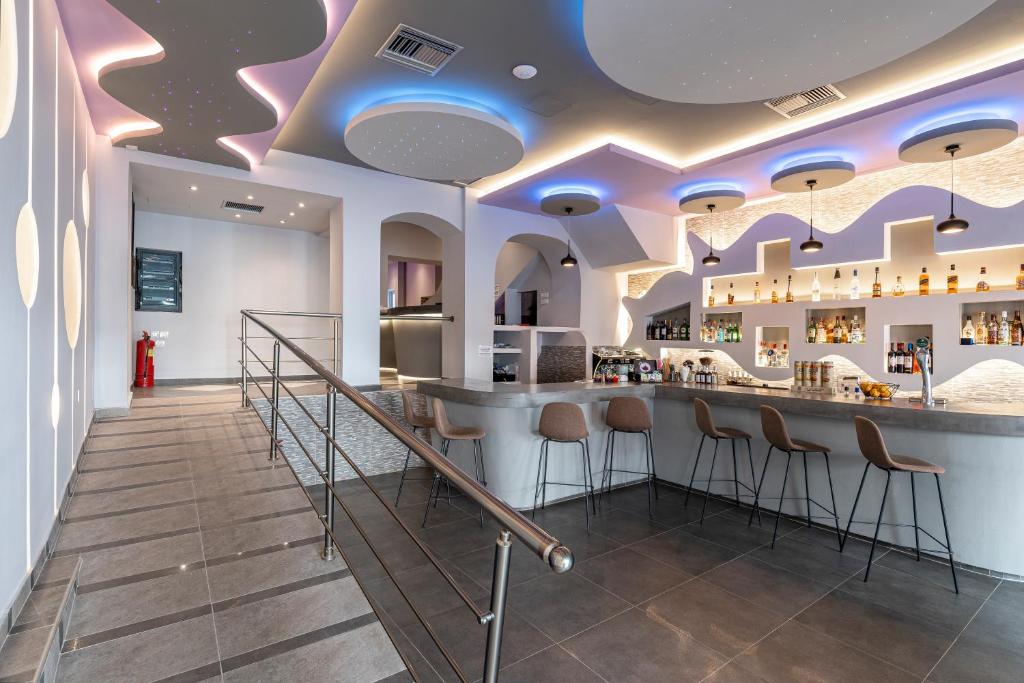 Restaurace v ubytování N E P center Hotel Rodos