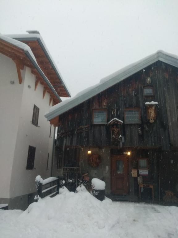 Cianbolpin Guesthouse v zimě