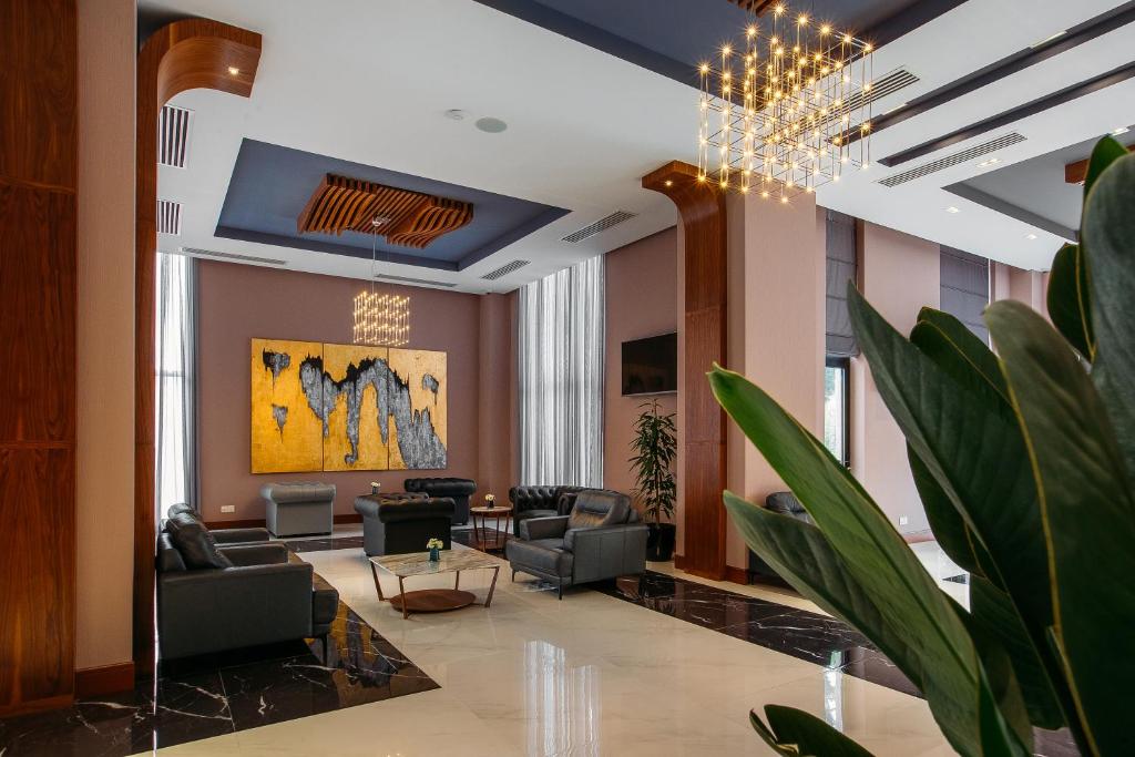 Posezení v ubytování Horizont Hotel Tbilisi