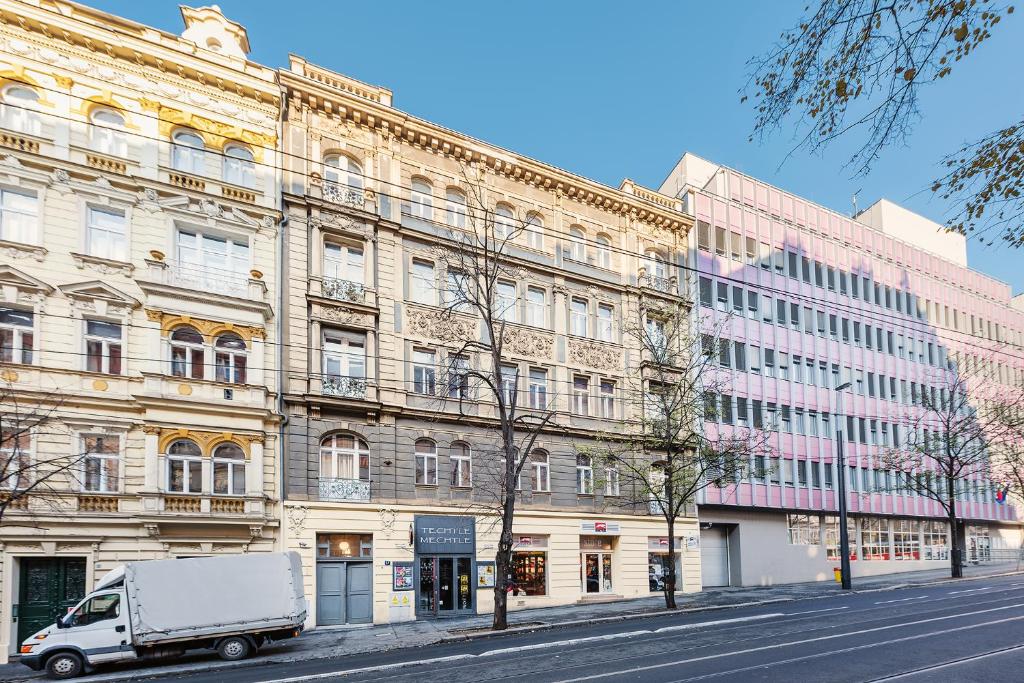 Budova, kde se apartmán nachází
