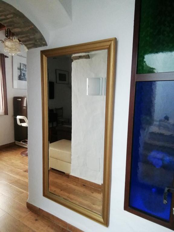 Koupelna v ubytování La Guarida de Vejer Casa Rural
