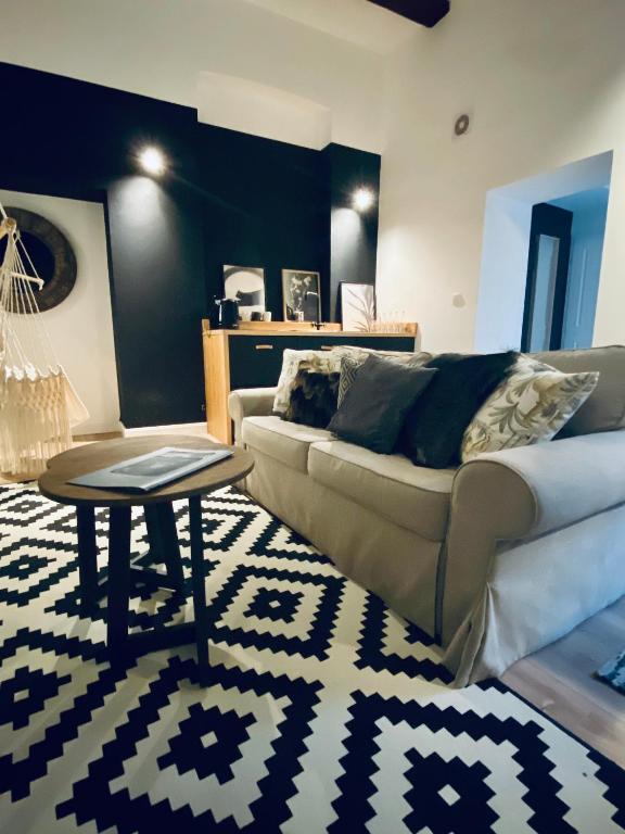 Posezení v ubytování Apartamenty Nova 22