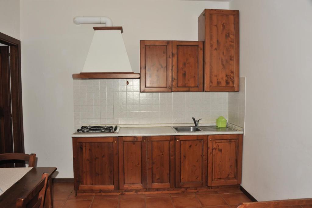 Kuchyň nebo kuchyňský kout v ubytování Antico Borghetto - Casa Vacanze