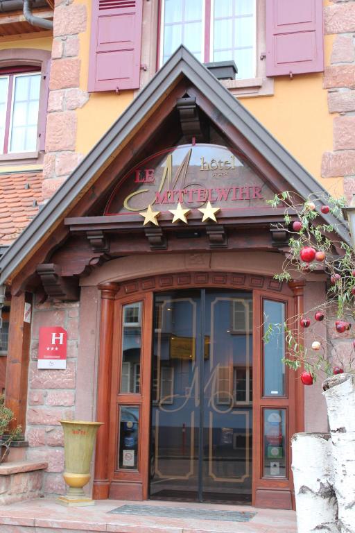Exteriér nebo vchod ubytování Hôtel Le Mittelwihr