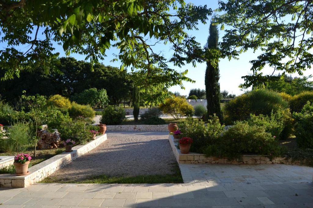 Zahrada ubytování B&B Corte Del Camedrio