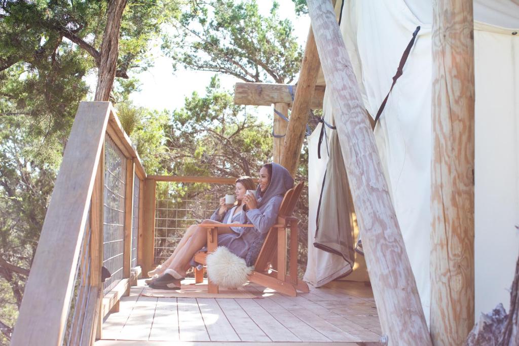 Collective Hill Country - Tent Au Sommet - Lit King