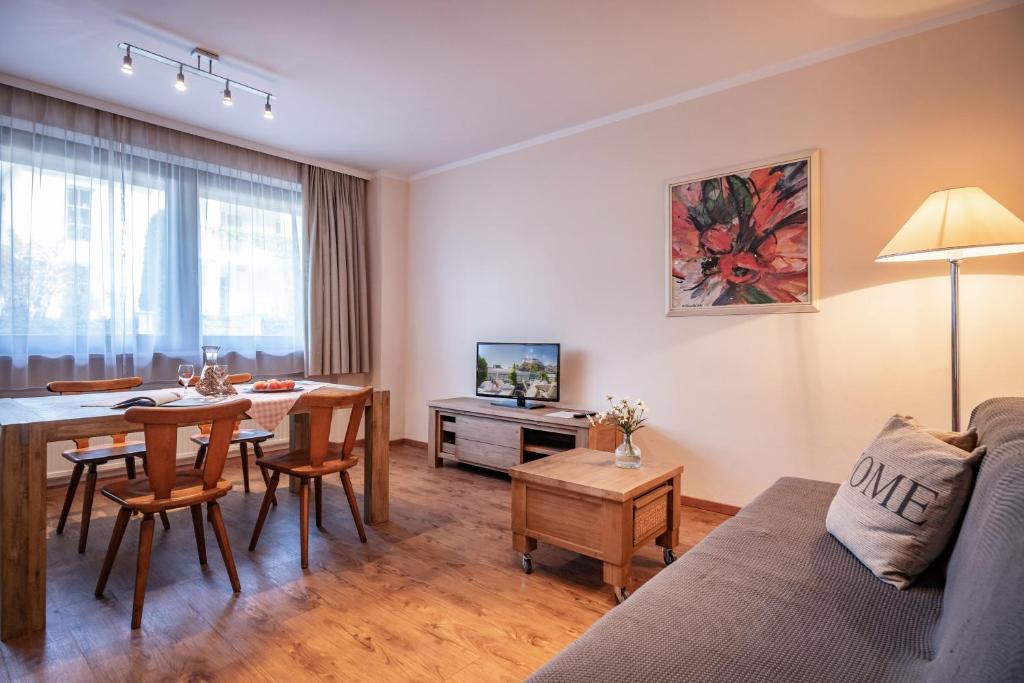 Posezení v ubytování Aparthotel Andreas Hofer