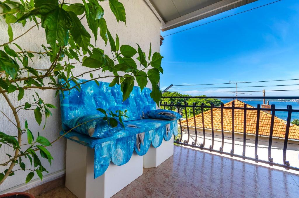 Balkón nebo terasa v ubytování Apartment Buksa