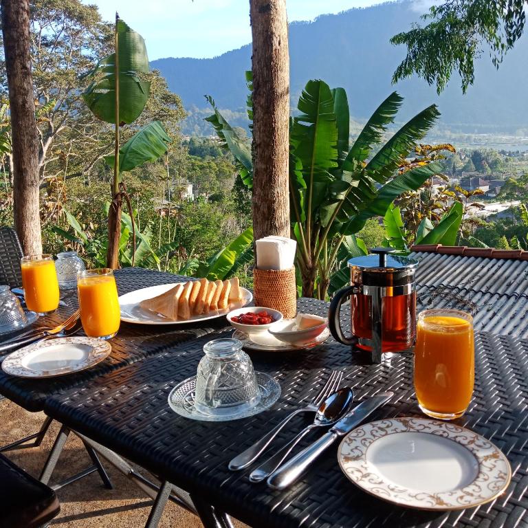 Nespecifikovaný výhled na hory nebo výhled na hory při pohledu z bed and breakfast