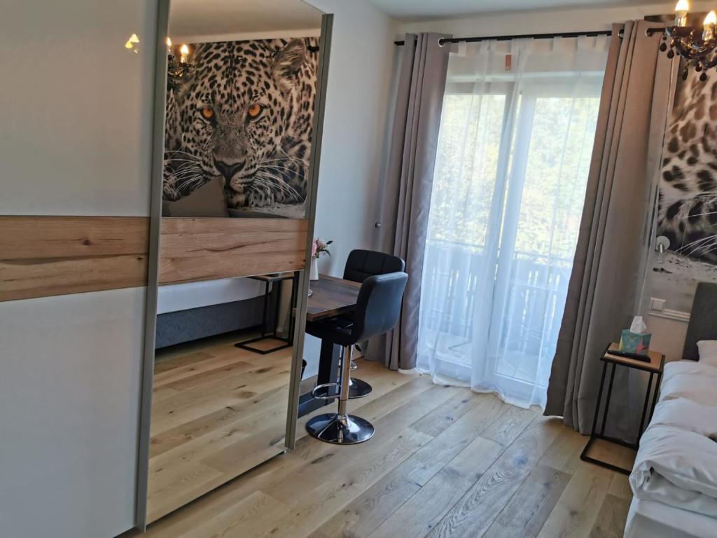 Posteľ alebo postele v izbe v ubytovaní Enjoyit Velden West