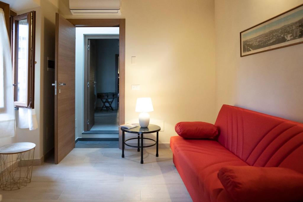 Posezení v ubytování Il Palazzetto