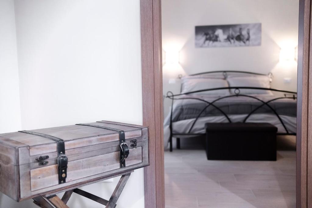 Postel nebo postele na pokoji v ubytování Il Palazzetto