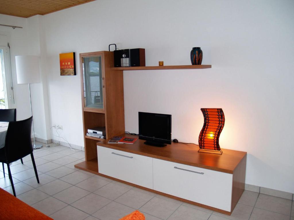TV a/nebo společenská místnost v ubytování Casa San Martino
