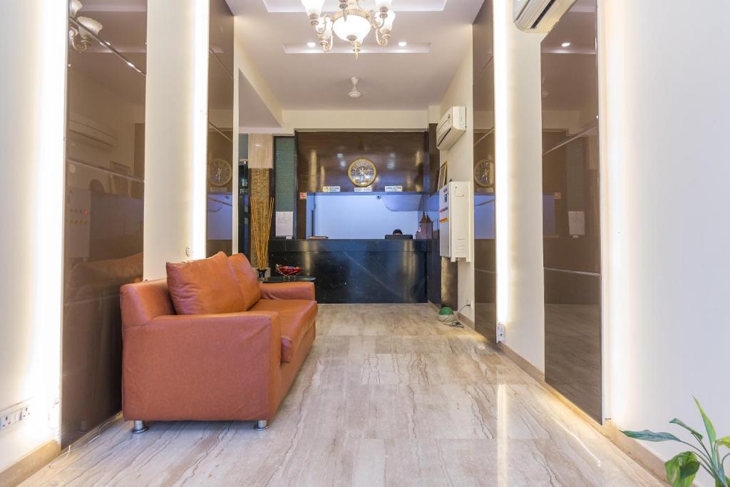 Posezení v ubytování Rupam Hotel