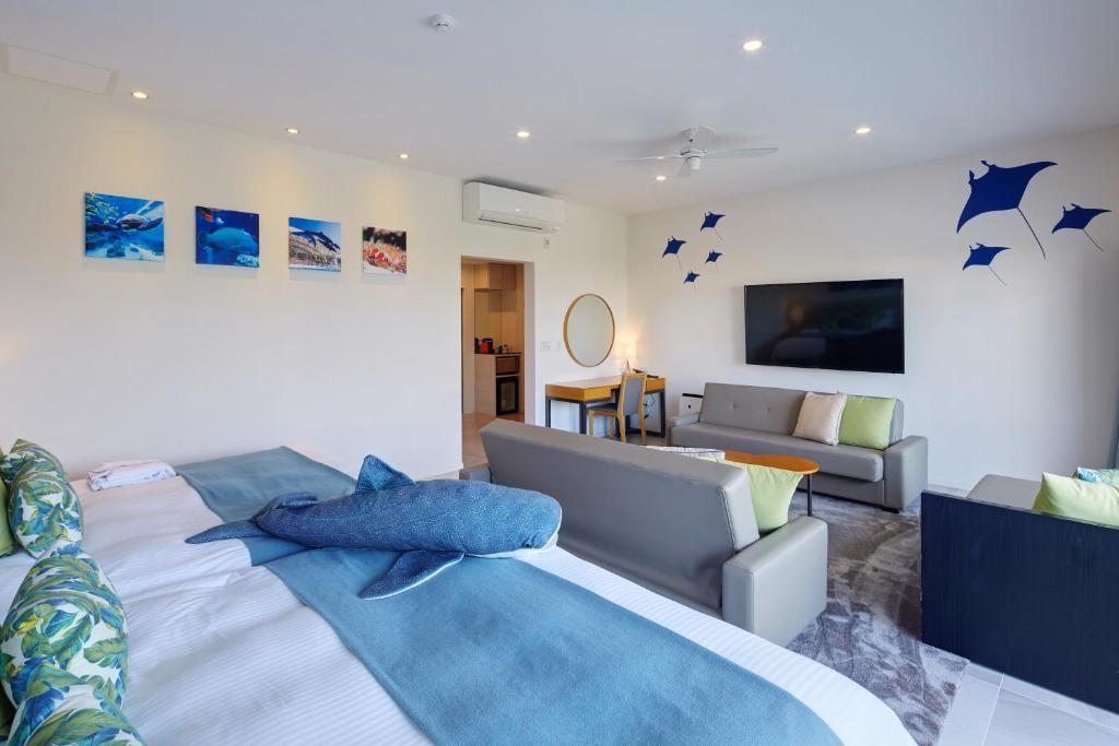 Royal View Hotel Churaumi - Annexe Immeuble Deluxe Terrasse Twin Non-Fumeurs