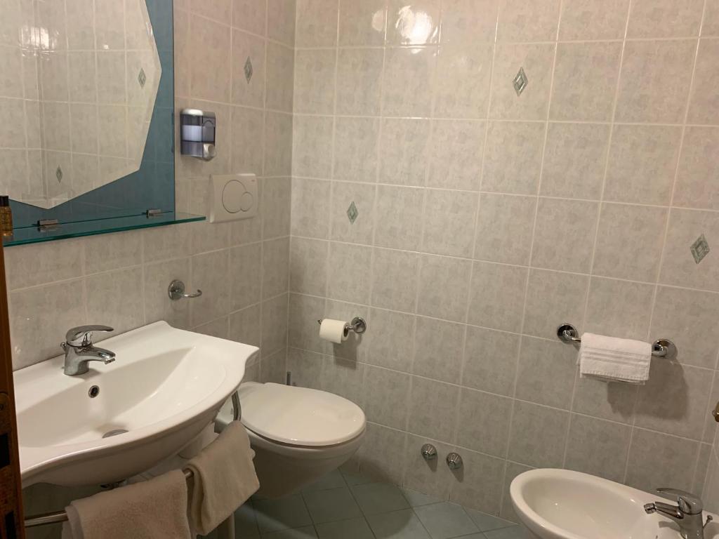 Kúpeľňa v ubytovaní Hotel Ficocle