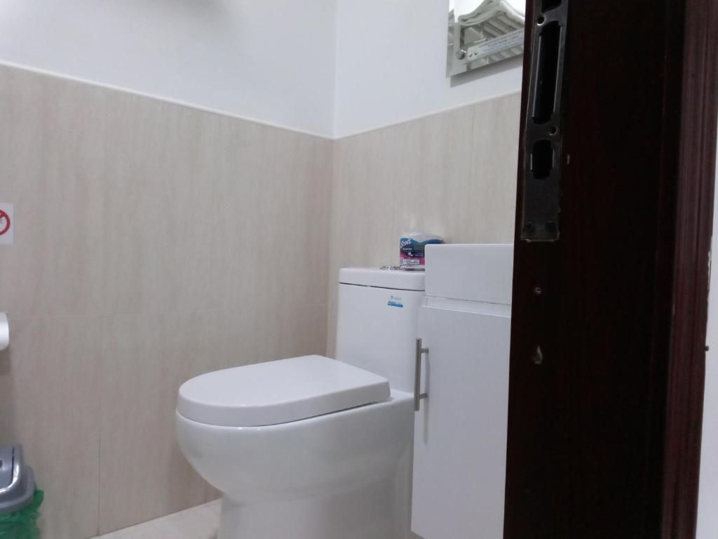 Koupelna v ubytování Hotel Las Colonias