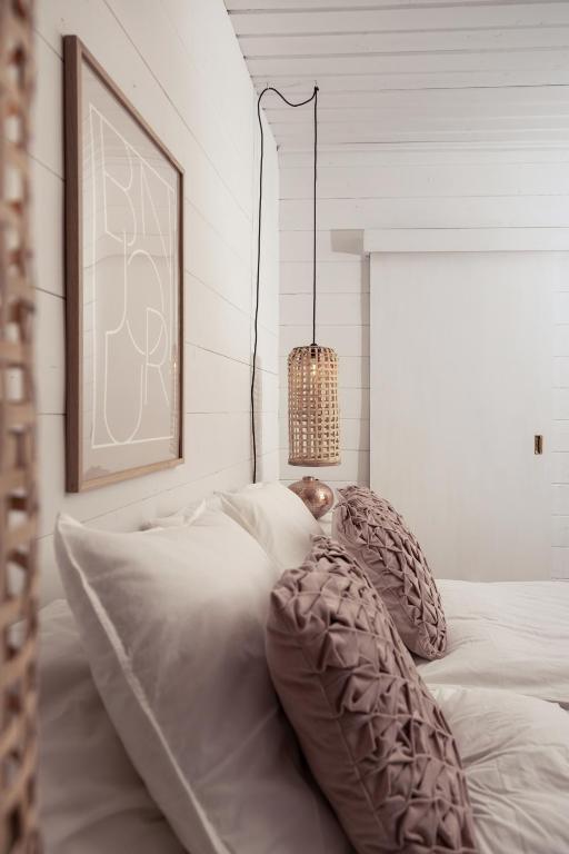 A bed or beds in a room at Chalet Franz