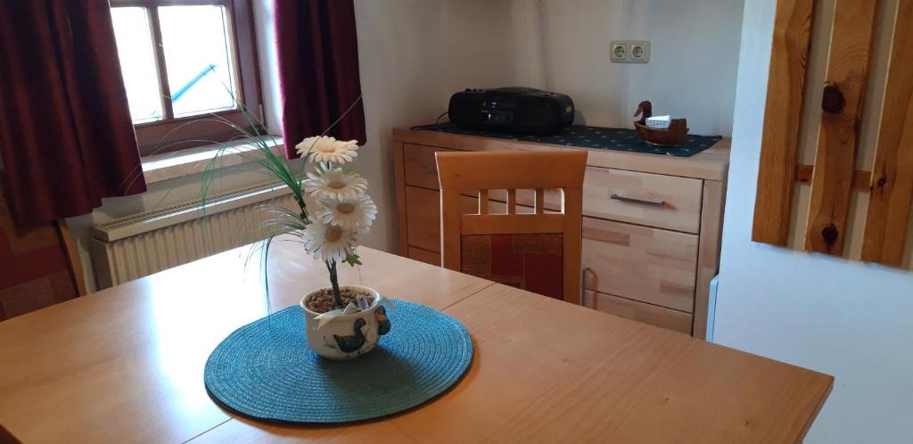 Kuchyň nebo kuchyňský kout v ubytování Haus Moser