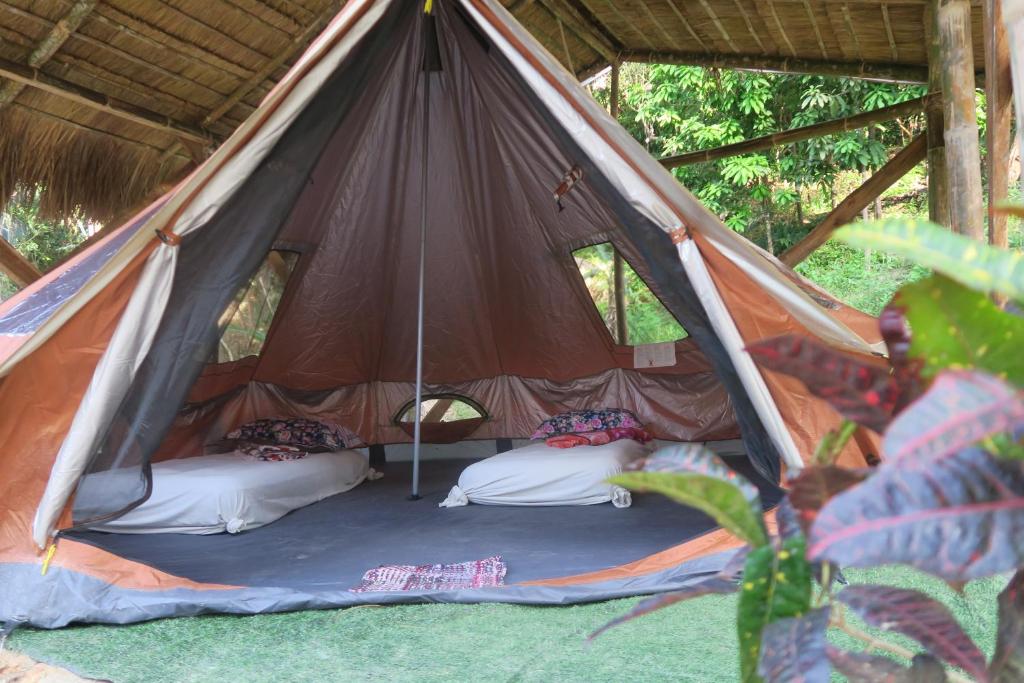 Zahrada ubytování Tentstar Eco Resort