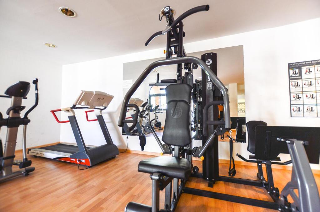 Posilňovňa alebo fitness centrum v ubytovaní MerieElisabethSunApartment