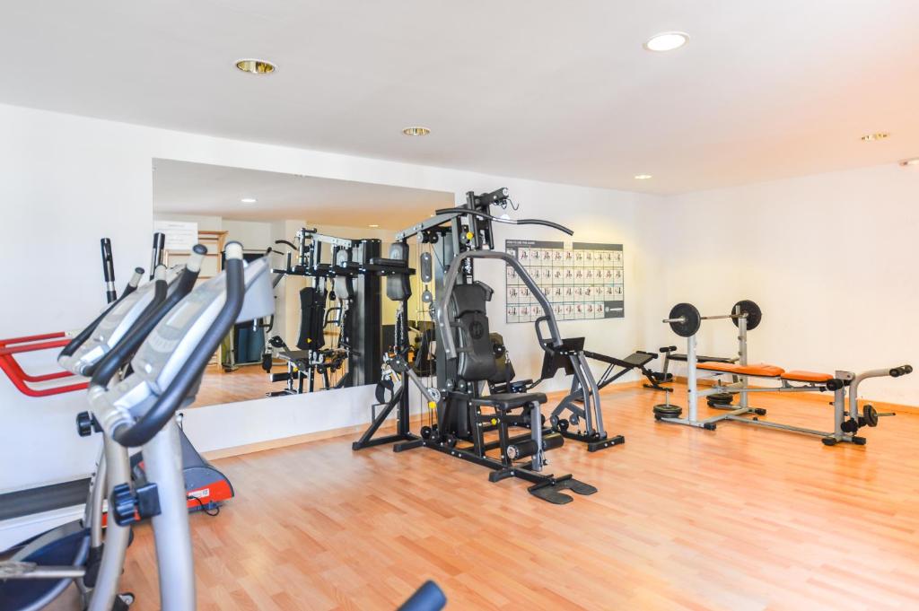 Posilňovňa alebo fitness centrum v ubytovaní MerieElisabethSunApartment