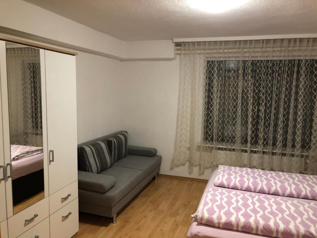 Postel nebo postele na pokoji v ubytování Ferienwohnung Ziemons