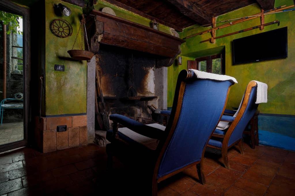 Telewizja i/lub zestaw kina domowego w obiekcie Mulino Francesco Saverio