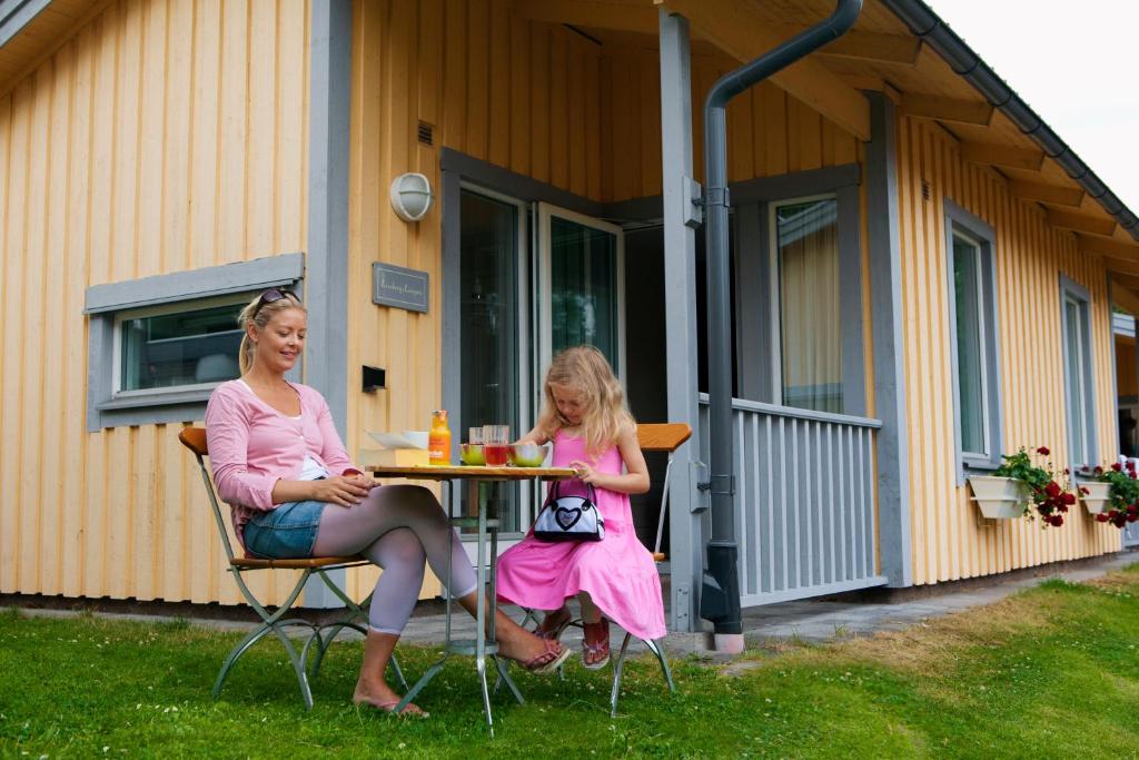 Hosté ubytování Lisebergsbyns Stugor