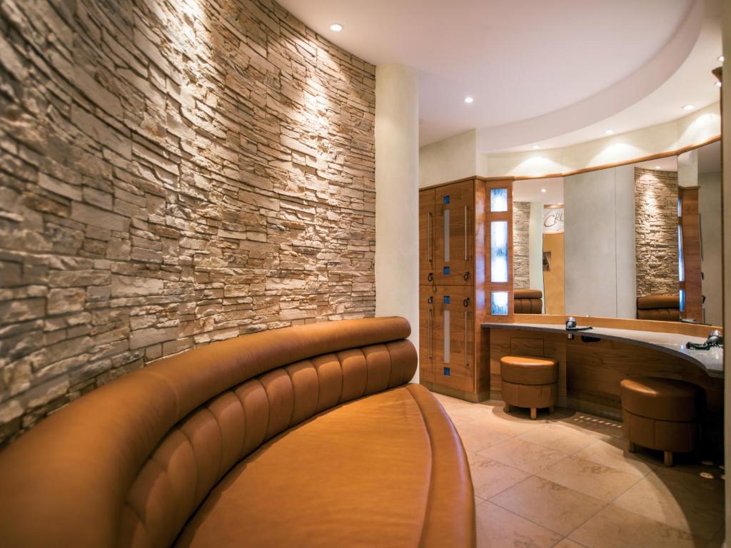Posezení v ubytování Aktiv & Vitalhotel Bergcristall