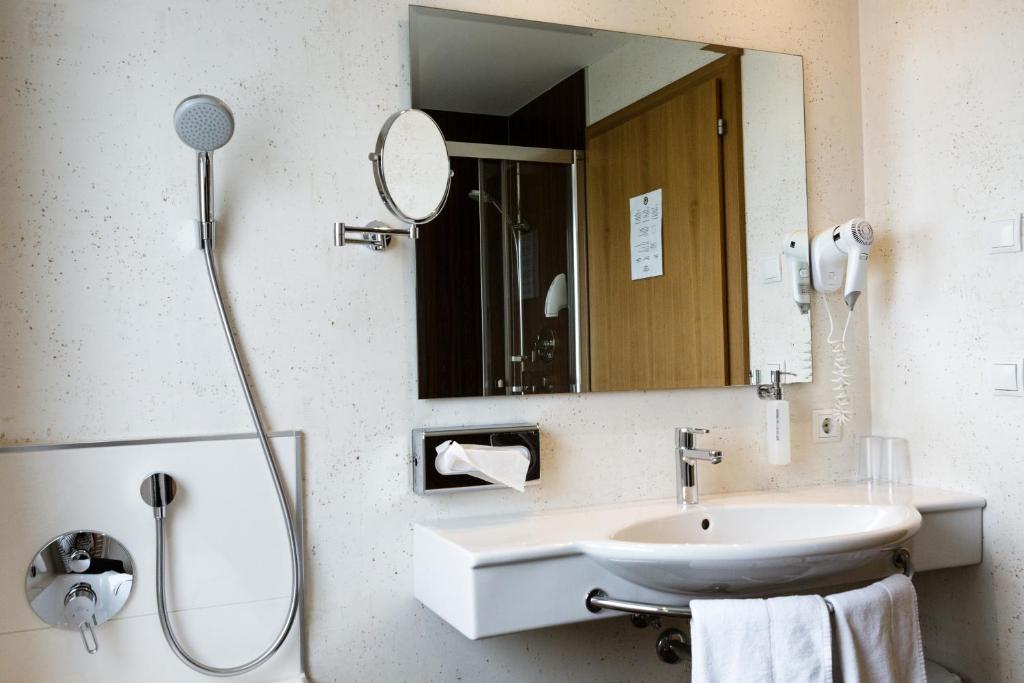 Koupelna v ubytování Hotel Kapeller Innsbruck