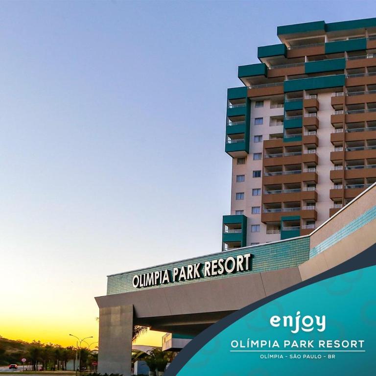  Apartamento em Resort de Olimpia
