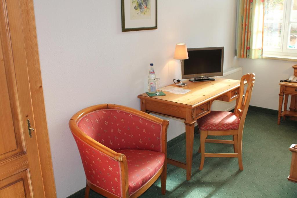 TV/Unterhaltungsangebot in der Unterkunft Hotel zum Brauhaus