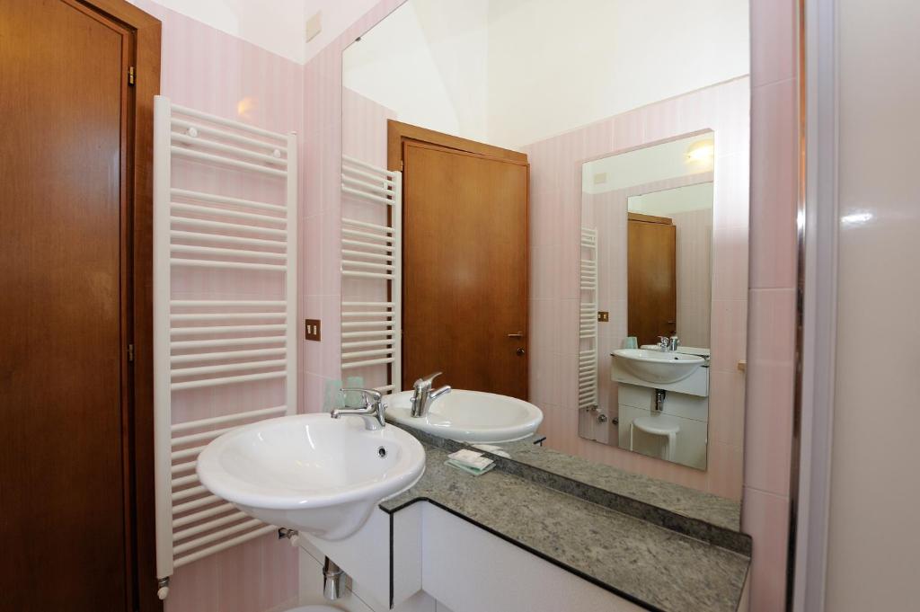 Koupelna v ubytování Hotel San Sebastiano