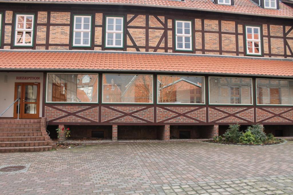 Das Gebäude in dem sich das Hotel befindet