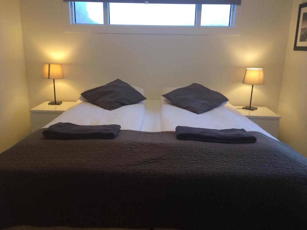Postel nebo postele na pokoji v ubytování Guesthouse Carina
