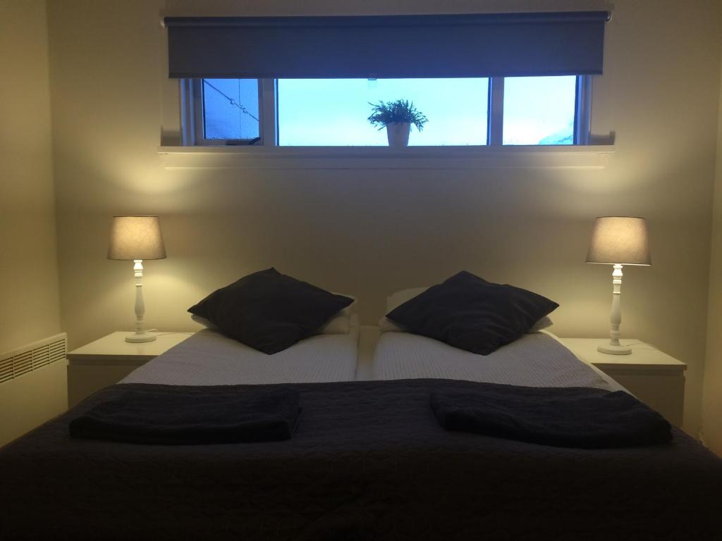 Postel nebo postele na pokoji v ubytování Guesthouse Carina